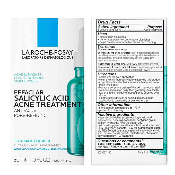 Suero para el tratamiento del acné con ácido salicílico Effaclar