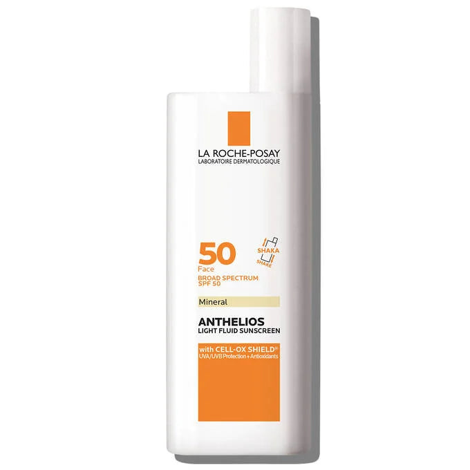 Protector solar mineral con óxido de zinc Anthelios FPS 50